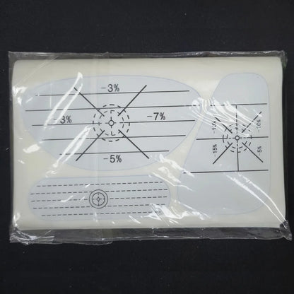 150PCS Golf Club Impact Tape Labels Stickers for Driver Woods Irons Putter Hitting Recorder Training Aids for Swing Practice