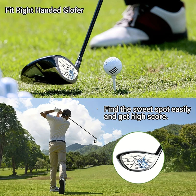 150PCS Golf Club Impact Tape Labels Stickers for Driver Woods Irons Putter Hitting Recorder Training Aids for Swing Practice