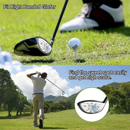 150PCS Golf Club Impact Tape Labels Stickers for Driver Woods Irons Putter Hitting Recorder Training Aids for Swing Practice