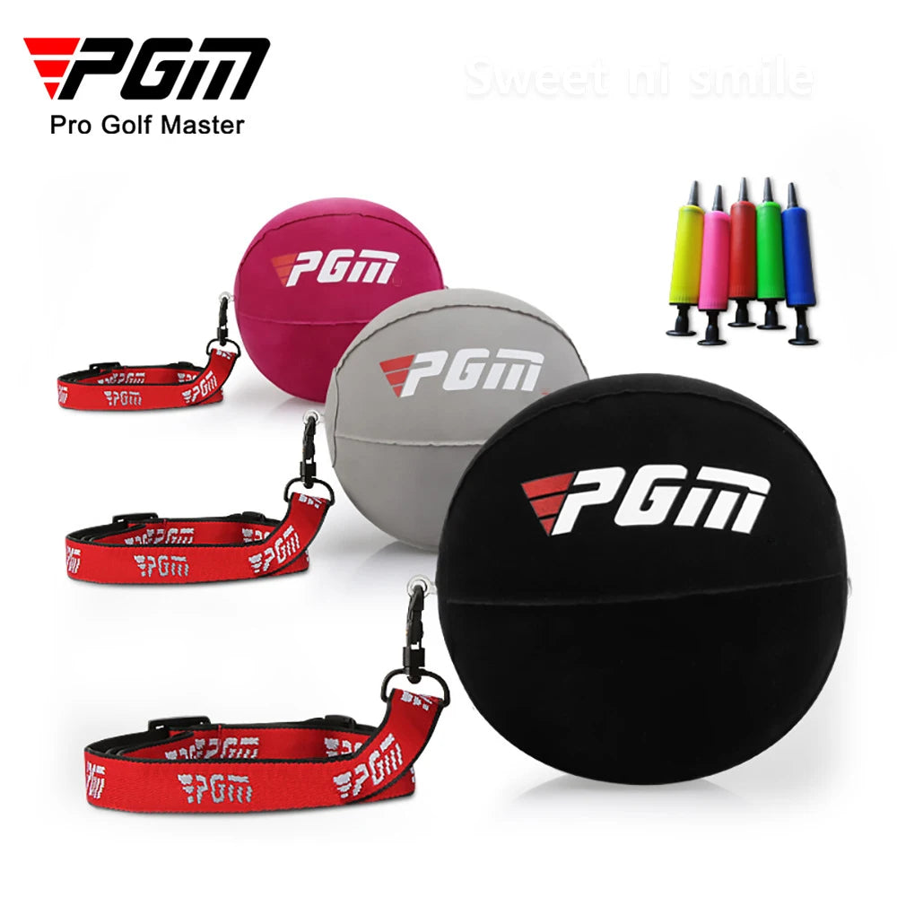 Inflatable Golf Smart Ball Trainer Portable Swing Arm Corrector Posture Auxiliary Correction Training Aids Golf Accessories JZQ012