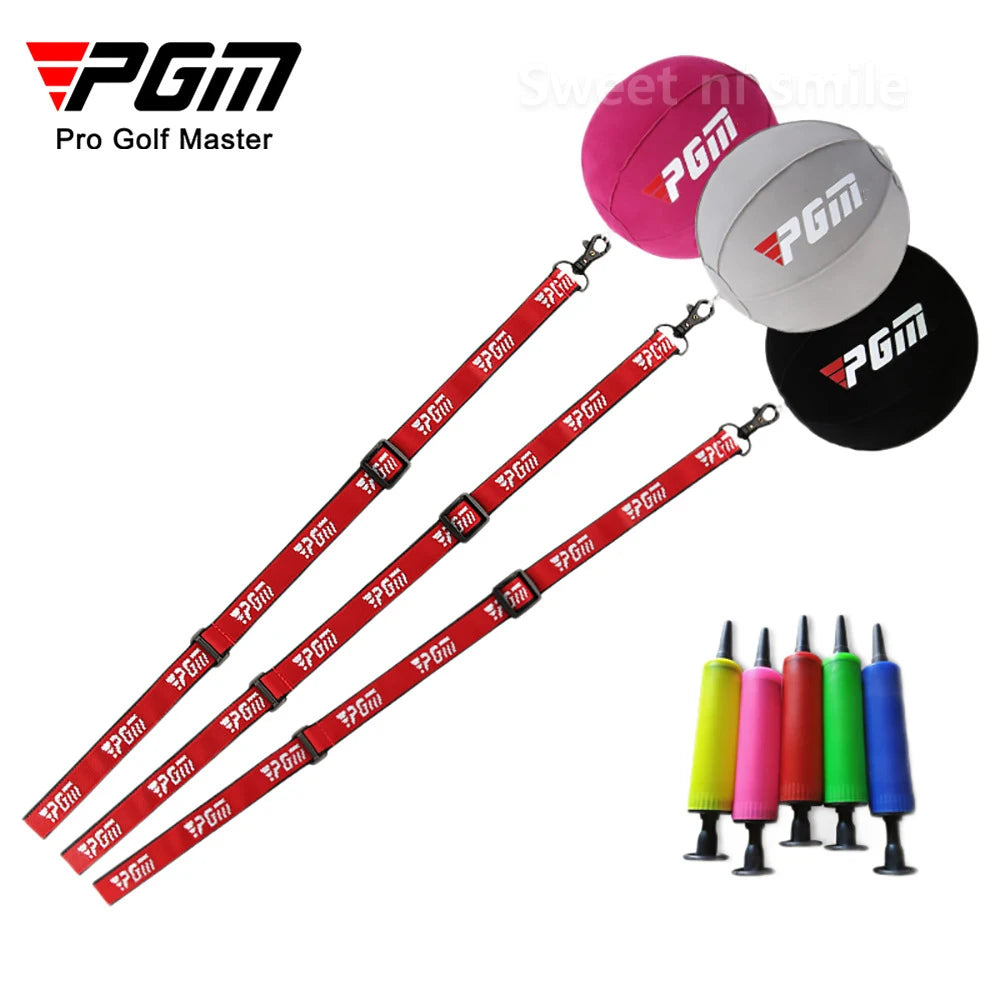 Inflatable Golf Smart Ball Trainer Portable Swing Arm Corrector Posture Auxiliary Correction Training Aids Golf Accessories JZQ012